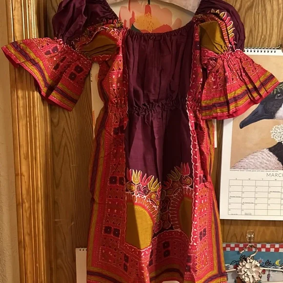 Vintage 70s Bohemian dress by Beach 🏖️ Party. Great swim suit coverup. F… - Picture 4 of 5